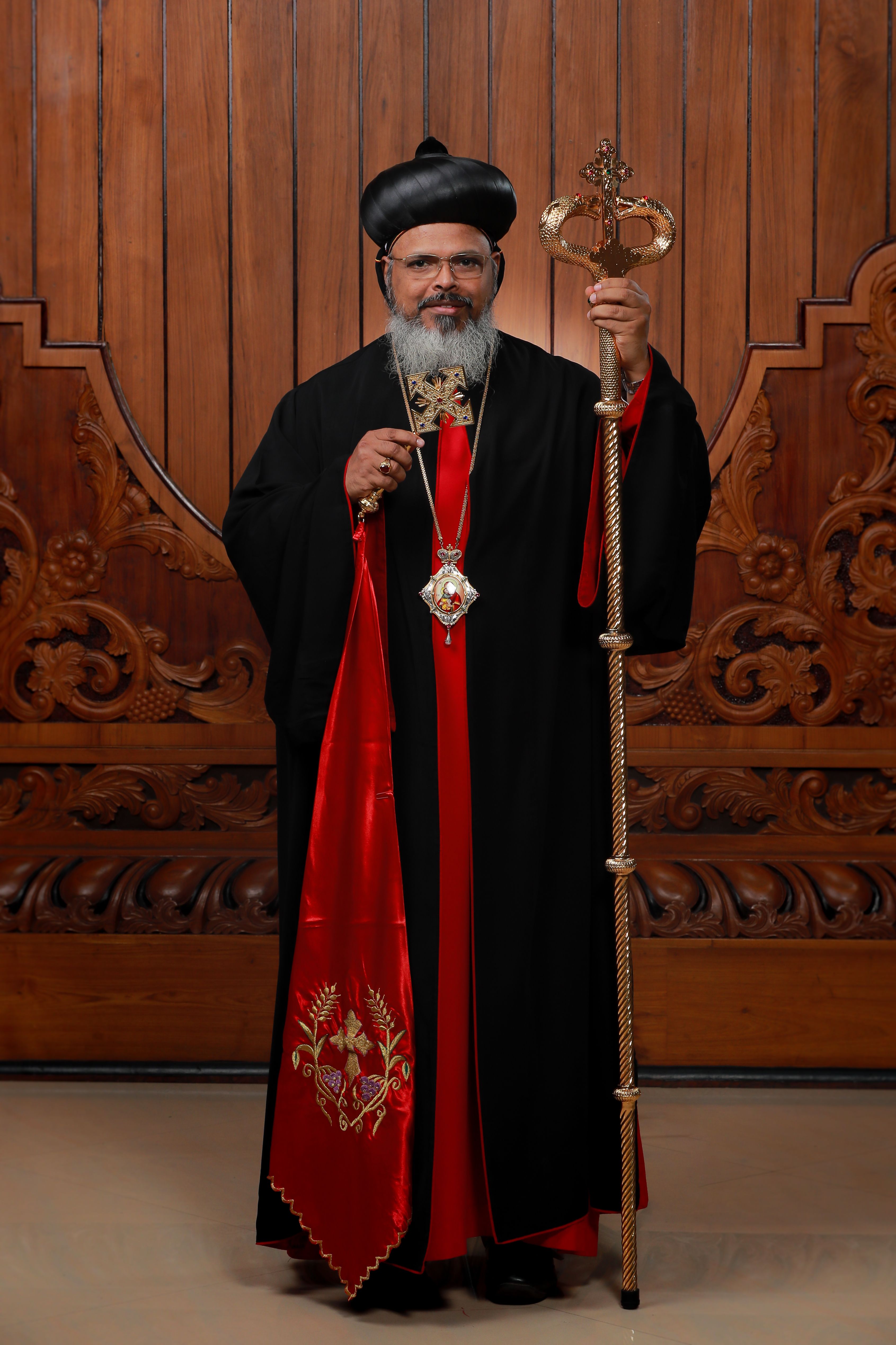 Official portrait of H.G. Dr. Mathews Mar Thimothios