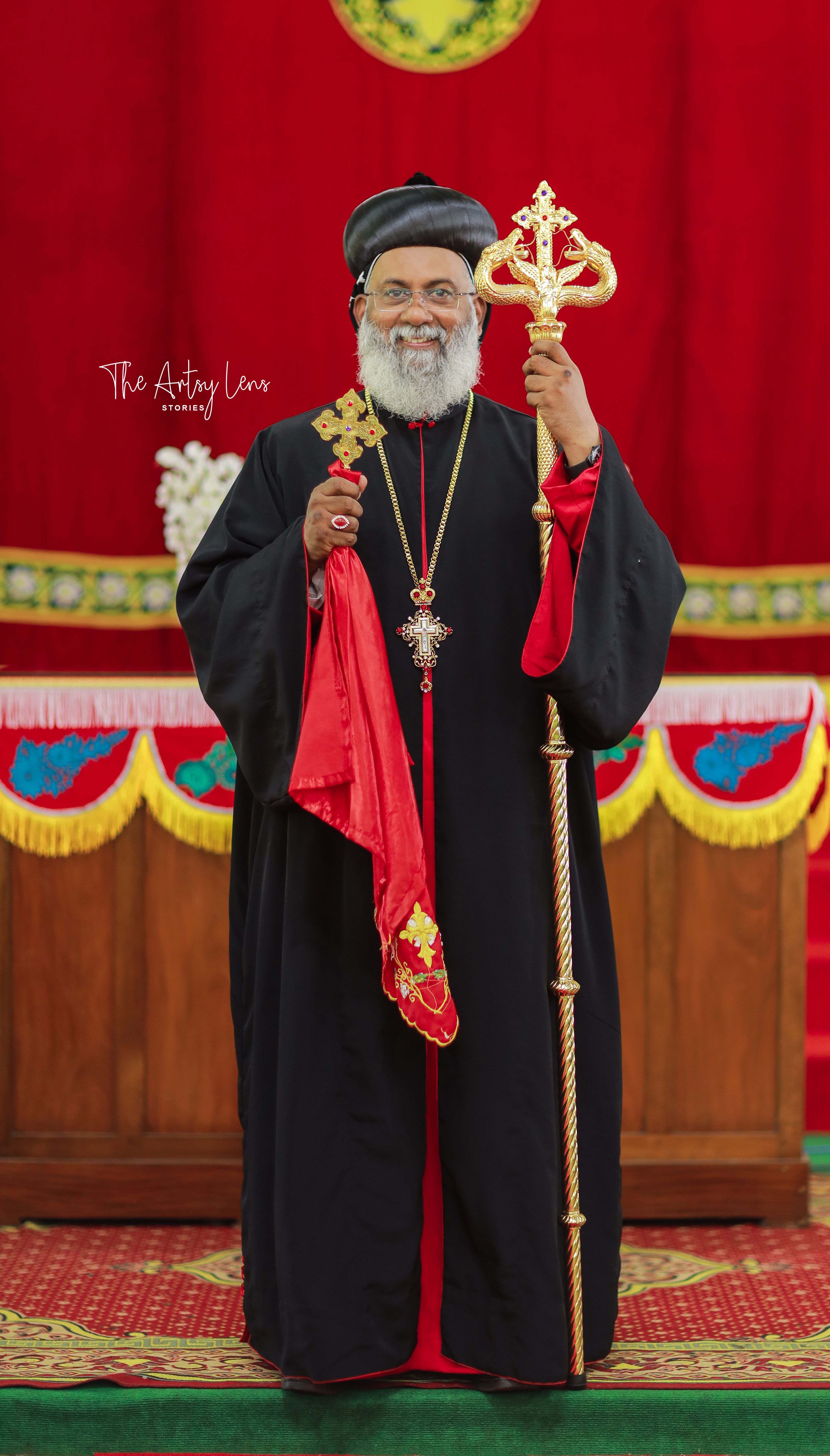 Official portrait of H.G. Geevarghese Mar Pachomios