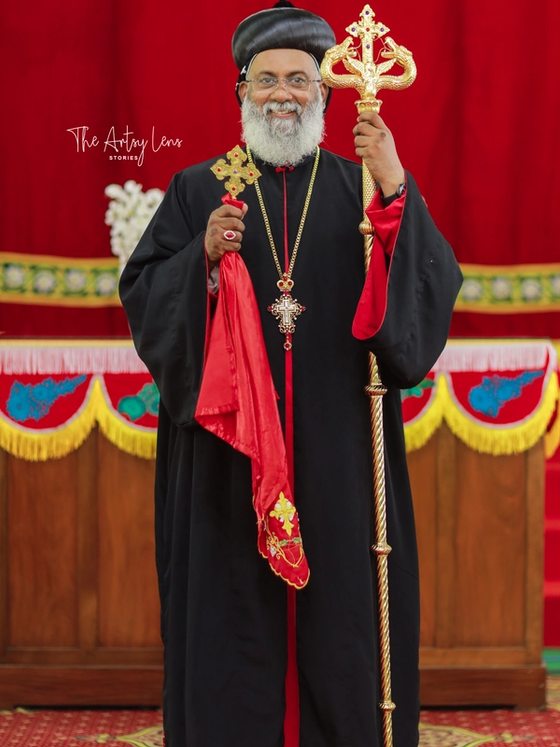 Official portrait of H.G. Geevarghese Mar Pachomios
