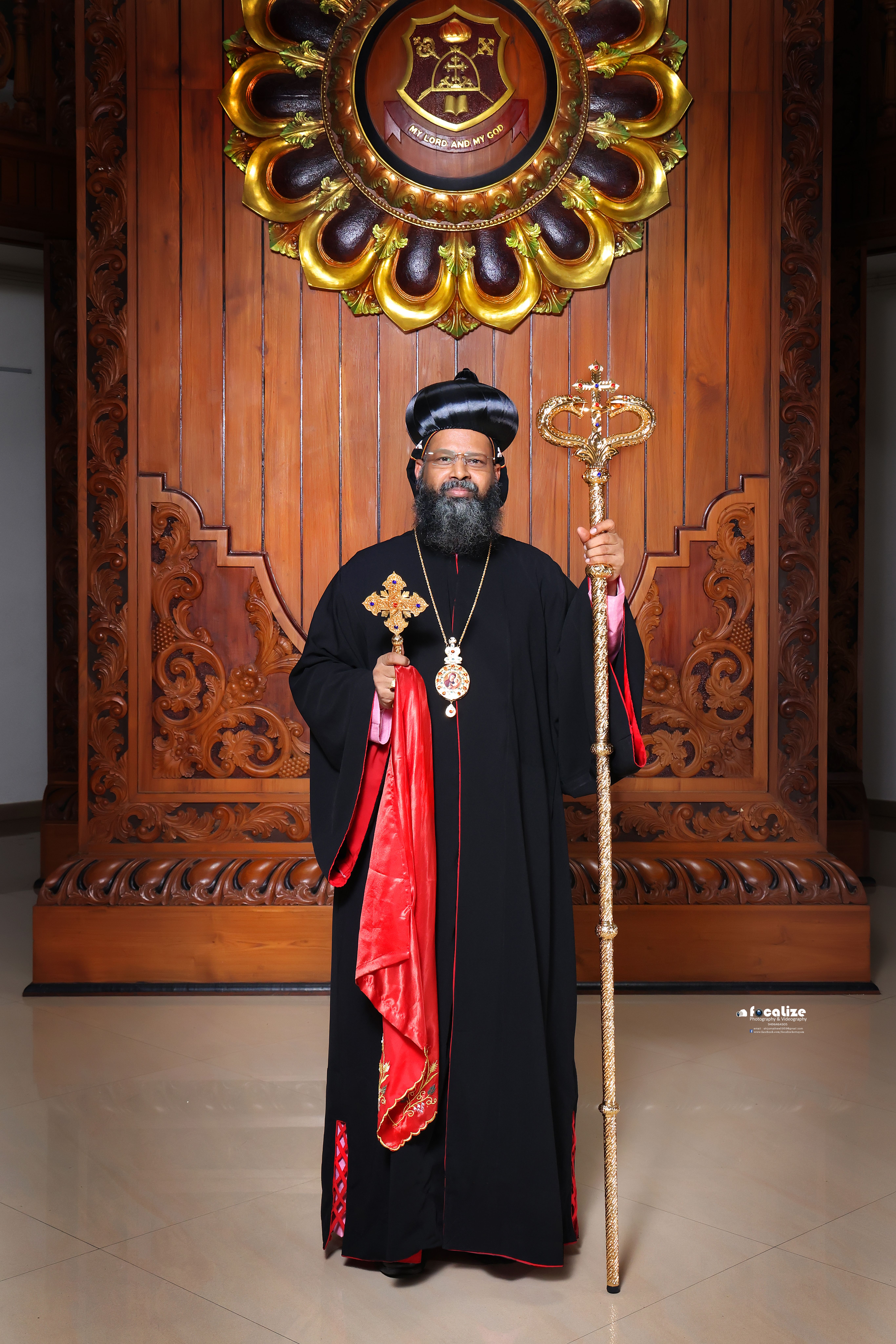 Official portrait of H.G. Dr. Geevarghese Mar Barnabas