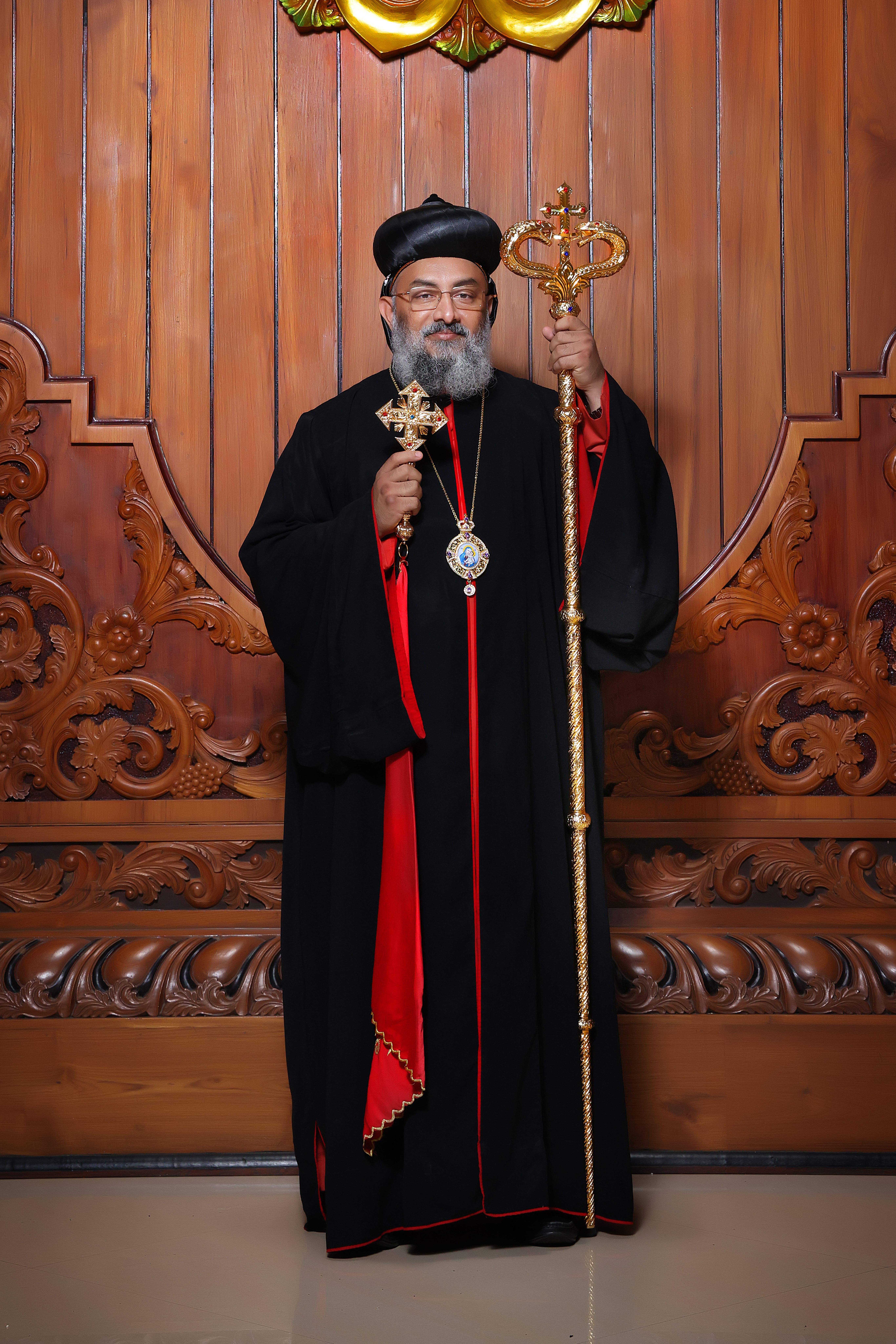 Official portrait of H.G. Dr. Abraham Mar Seraphim