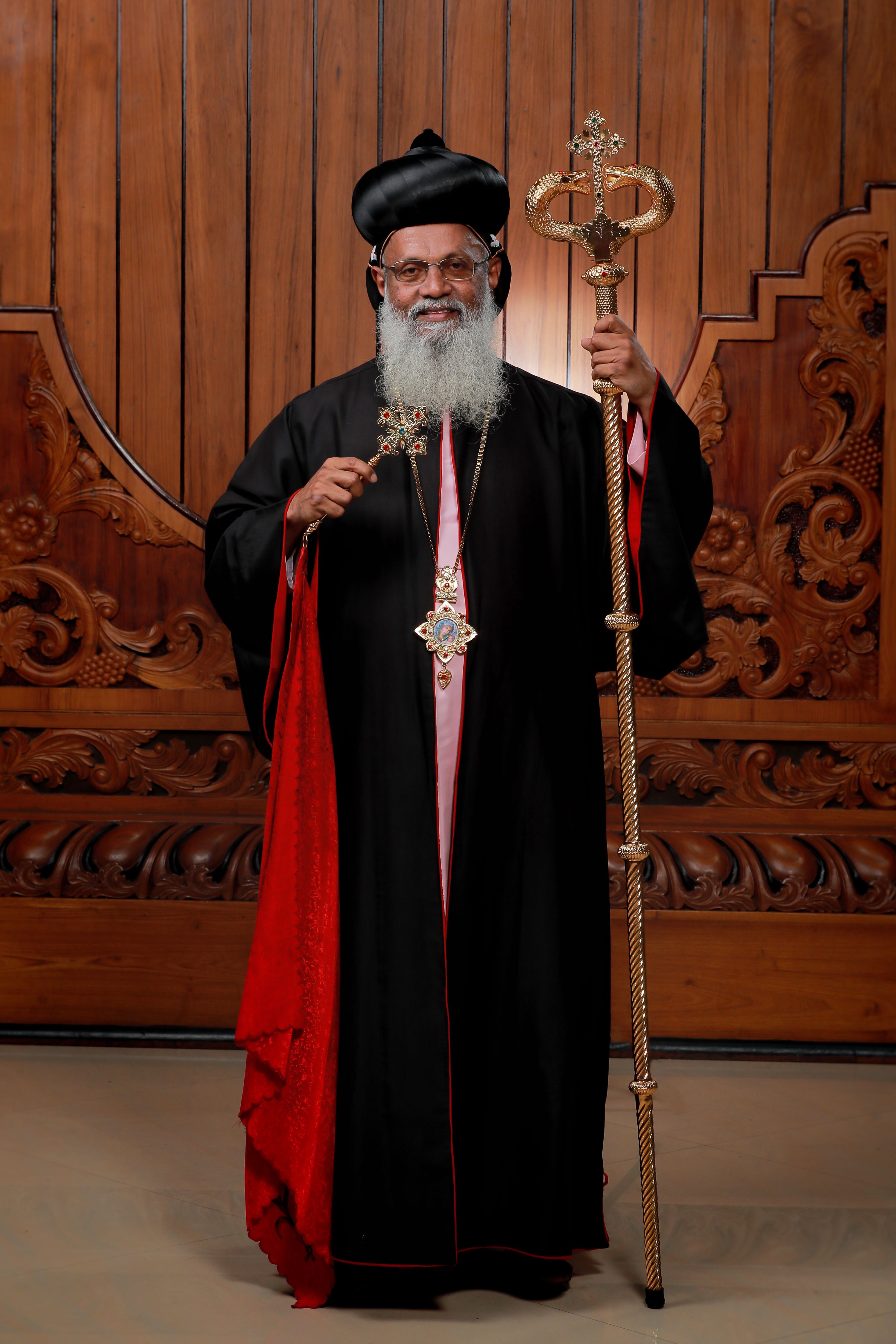 Official portrait of H.G. Mathews Mar Theodosius